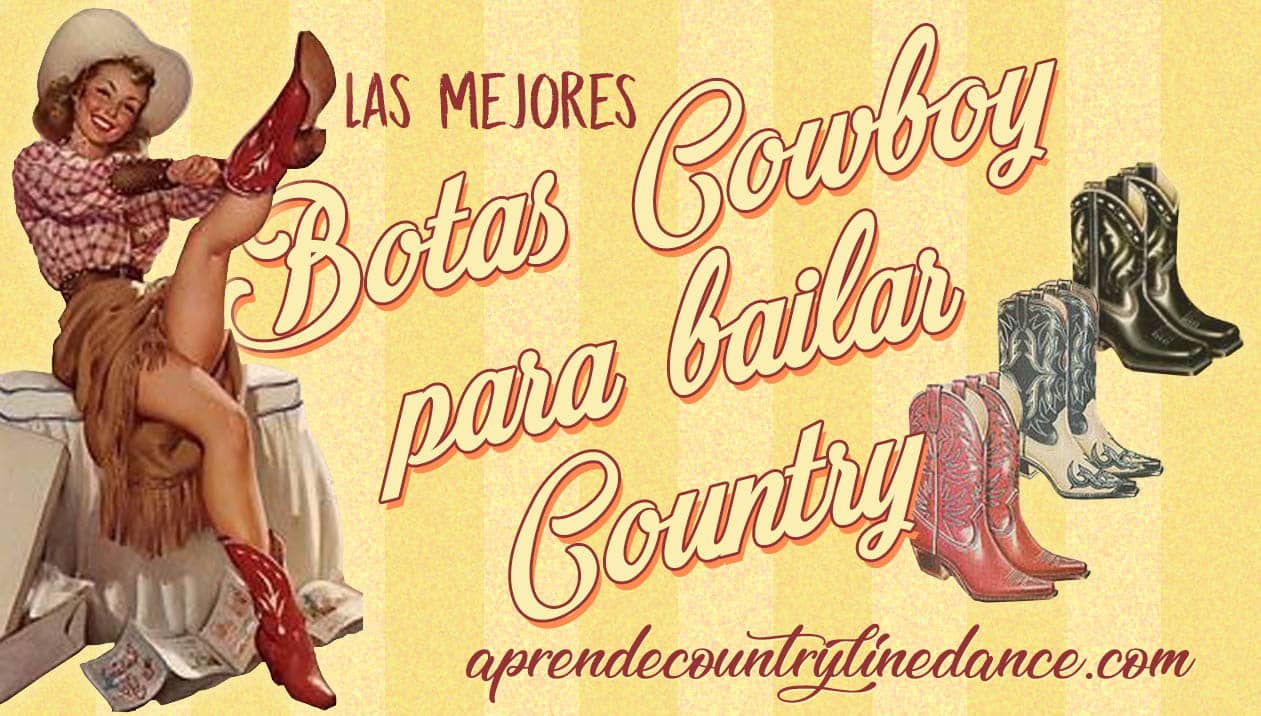Botas Cowboy para bailar country