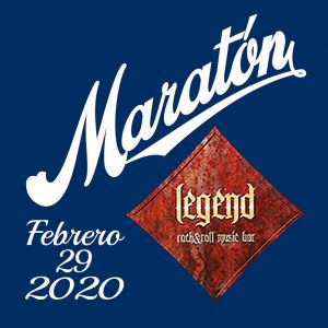 Maratón Legend - Logo Exclusivo conmemorativo