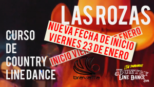 El 23 de enero de 2026 comienza un nuevo curso de iniciación al country line dance en la sala Bravatta de Las Rozas de Madrid.