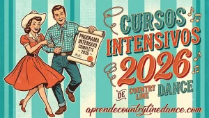 Carátula Cursos intensivos de Country Line Dance, 2026
